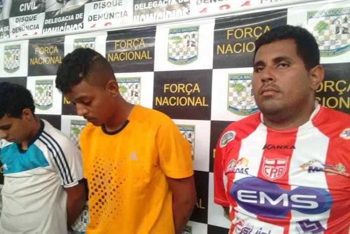 Suspeitos de homicídio foram presos