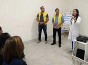 SMTT Arapiraca realiza palestra de prevenção de acidentes no HE do Agreste