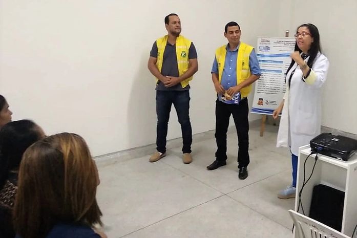 SMTT Arapiraca realiza palestra de prevenção de acidentes no HE do Agreste
