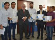 Em solenidade no MP prefeito Arthur Freitas recebe reconhecimento por encerramento do lixão de Santana do Mundaú