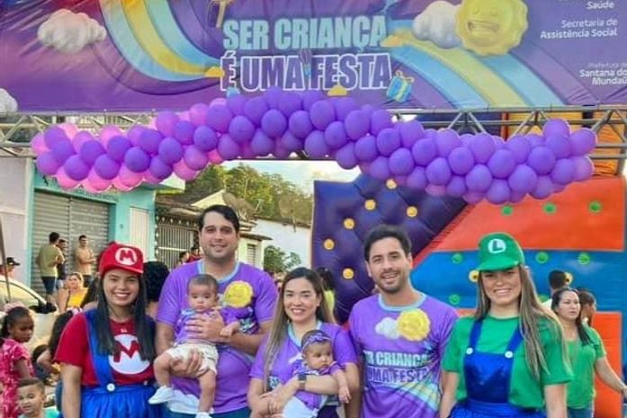 Ser criança é uma festa: prefeitura de Santana do Mundaú promove grande comemoração