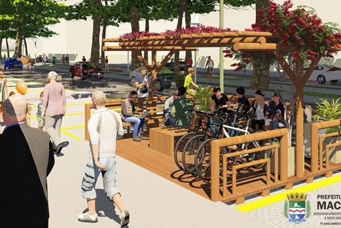 Parklets serão espaços públicos