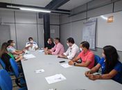 Representantes do futebol alagoano firmaram termo com a Vigilância Sanitária