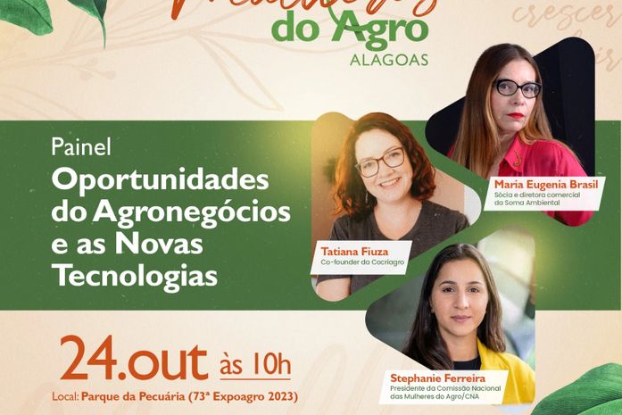 Encontro de Mulheres do Agro discute protagonismo feminino no agronegócio