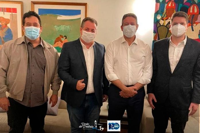 “Porto de Pedras comemora encontro ocorrido em Brasília” diz prefeito Vilela