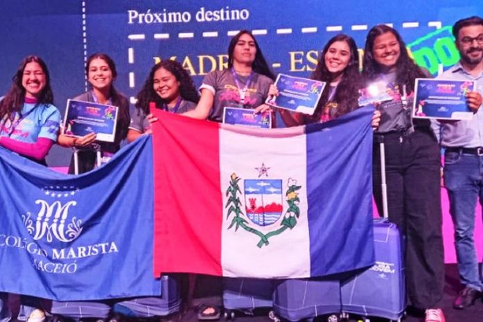 Jovem de Porto Calvo integra equipe campeã nacional de empreendedorismo e tecnologia