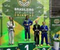 Alagoana Tácila Nicole, de 10 anos, conquista o ouro no Campeonato Brasileiro de Jiu Jitsu