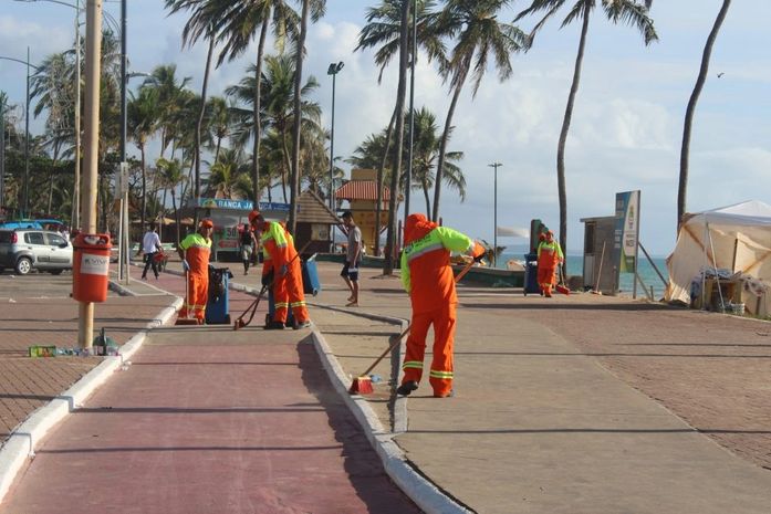 Mais de 50 toneladas de resíduos são recolhidas durante carnaval