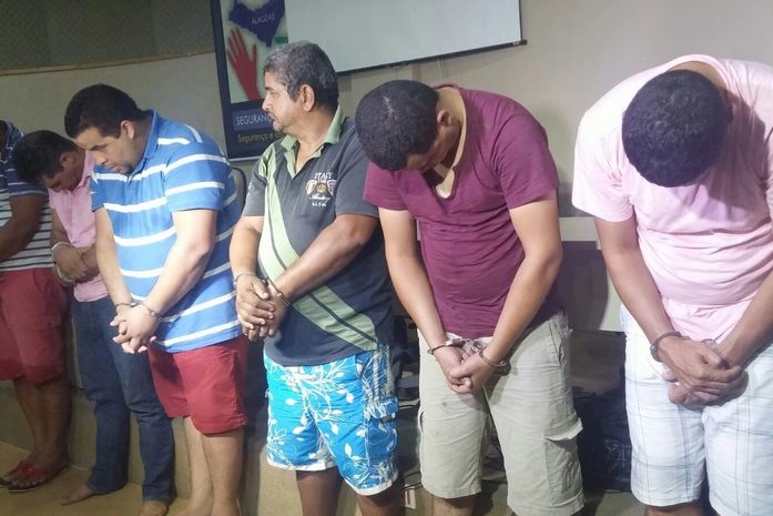 Quadrilha acusada de roubo a bancos