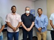 Comissão formada por vereadores e ex-vice prefeito de Traipu é recebida pelo secretário estadual de Segurança, Alfredo Gaspar