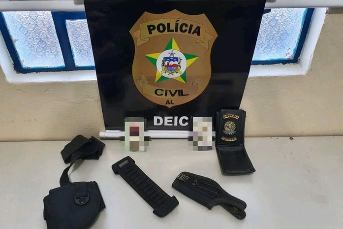 Homem que se passava por policial civil é preso em flagrante por uso de documento falso