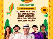 Confira os horários de hoje: Festa do Milho começa nesta quinta-feira com Alcymar Monteiro, Raí Saia Rodada, Nuzio Medeiros e grandes atrações
