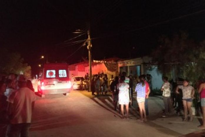 Criança foi atingida no peito e morreu no local..