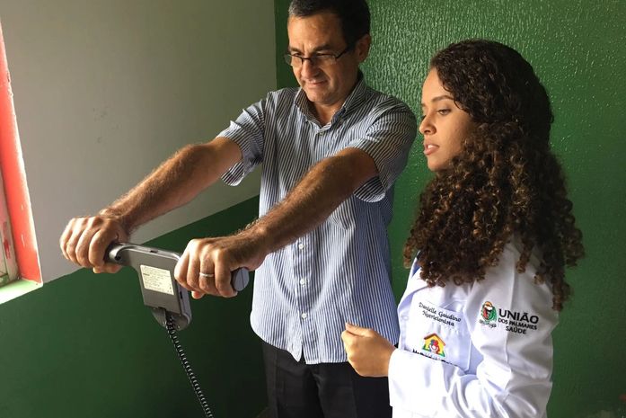 Ação especial para os cuidadores dos pacientes do Melhor em Casa, em União dos Palmares