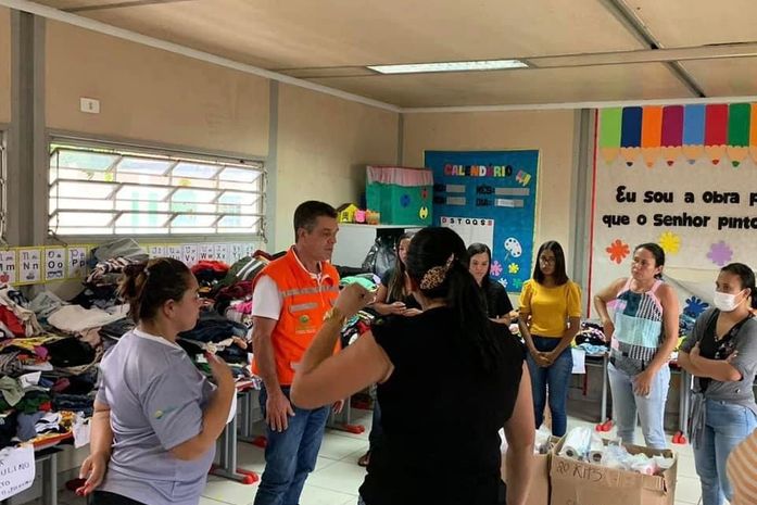 Prefeitura de Branquinha inicia entrega de doações destinadas às vítimas da enchente