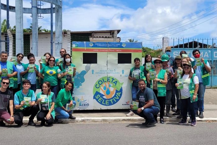 Confira o que pode ser entregue na coleta seletiva no bairro do Antares