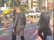 Momento da prisão de Ruan em Maceió