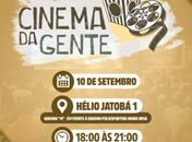 “Cinema da Gente” chega ao Hélio I nesta sexta, 10