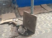 Praça da Assembleia tem novo furto de cabos e já soma três ocorrências em sete dias