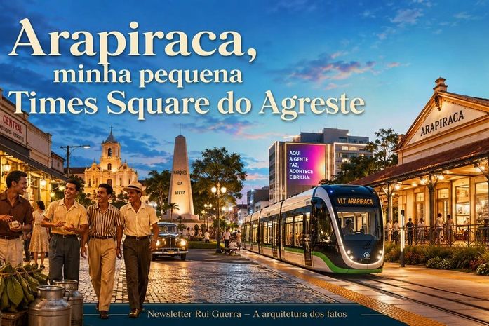 Arapiraca, minha pequena Times Square do Agreste
