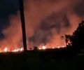 Incêndio atinge área de vegetação no Alto de Ipioca, em Maceió