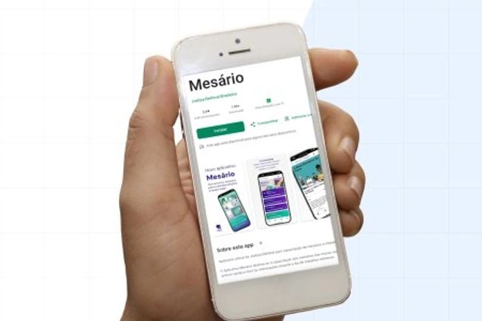 Aplicativo Mesário 2024 já pode ser baixado nas lojas virtuais
