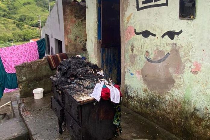 Criança de 5 anos brinca com fósforo e provoca princípio de incêndio em Agreste de AL