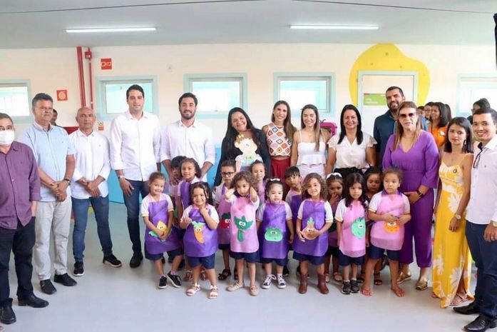 Creche Cria é entregue em Santana do Mundaú