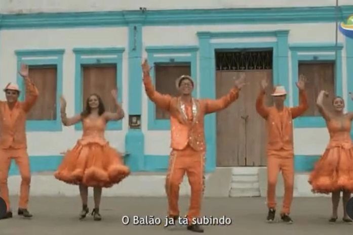 Um vídeo vem sendo divulgado nas redes socias sobre a festa