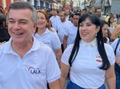 Ronaldo Medeiros e Eulália Moura