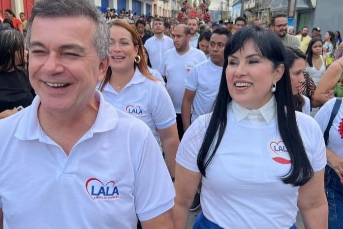 Ronaldo Medeiros e Eulália Moura