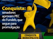 Senadores alagoanos dão SIM e aprovam PEC do Fundeb 