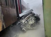 Motorista morre no HGE após colisão entre carro e trem em Satuba
