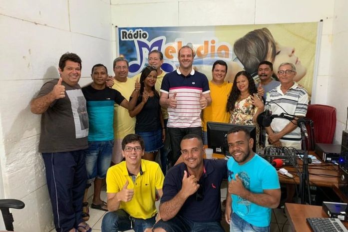Presidente estadual do Cidadania23 concede entrevista junto com Dalmo Jr