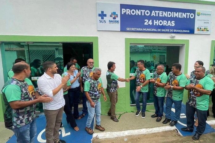 Prefeitura de Branquinha inaugura Centro de Inovação e Tecnologia e reforma do Pronto Atendimento