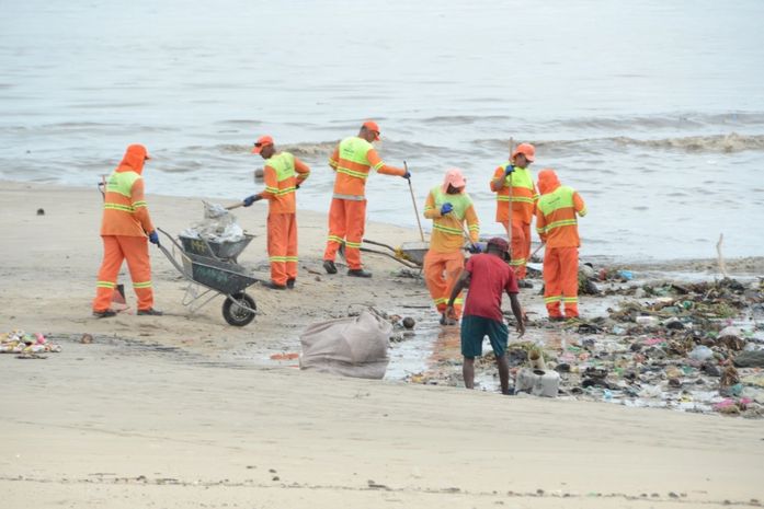 Alurb recolhe mais de 200 toneladas de resíduos após chuvas fortes na capital