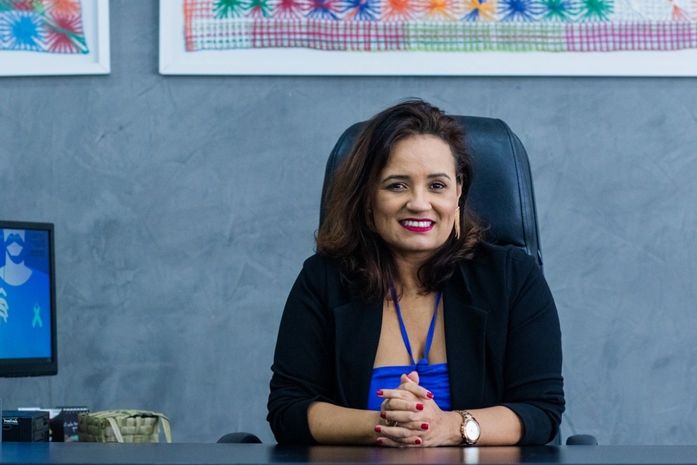 Renata Santos, secretária da Seplag