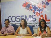 Coletiva no Cosems