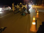 Motorista colide contra motocicleta e foge sem prestar socorro na AL-101