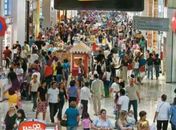 Movimento em shopping