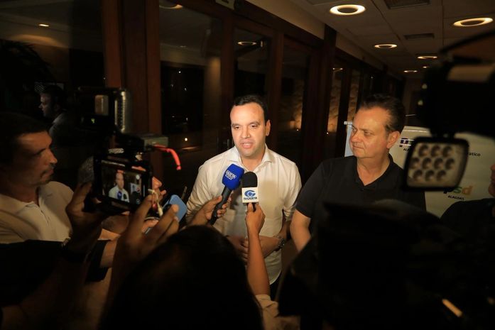 Luciano Amaral e Gilberto Kassab