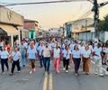 Prefeitura promove caminhada pelo fim da violência contra a mulher durante o Agosto Lilás