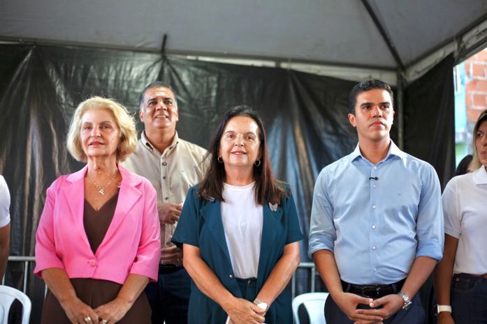 Prefeita Fátima Rezende entrega nova creche e quadra esportiva, ampliando investimentos em educação e lazer em Pilar