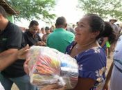920 famílias de Piranhas são contempladas com nova entrega de cestas básicas⠀