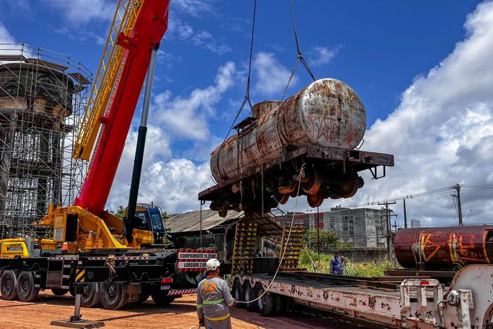 DNIT realiza entrega de vagão ferroviário ao município de São José da Laje, em Alagoas
