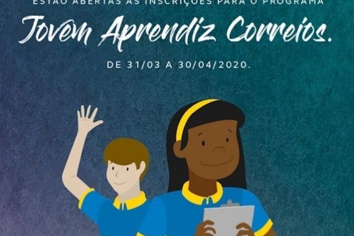 Jovem Aprendiz dos Correios: inscrições estão disponíveis até final do mês de abril