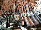 Local funcionava como um ponto de manutenção de armas