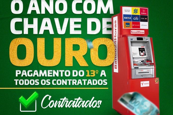 Prefeitura de São Miguel dos Campos paga 13º a todos os servidores, incluindo os contratados