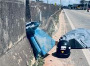Homem morre após perder o controle de moto e bater em poste na AL-110 em Arapiraca