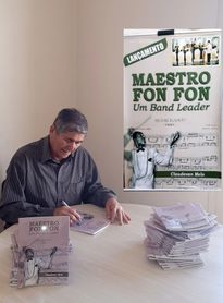 Livro sobre alagoano Maestro Fon Fon é lançado por Claudevan Melo no Espaço Cultural da UFAL, neste sábado (16)